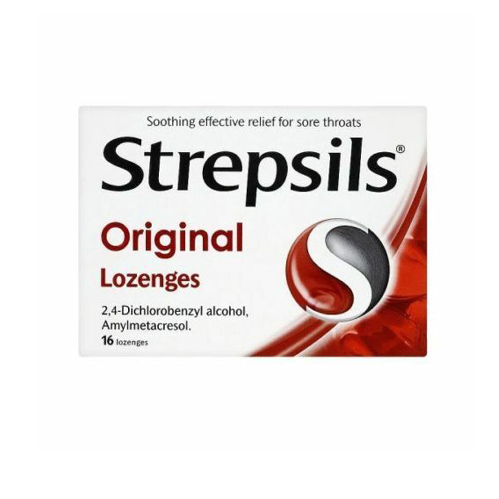 Strepsils Original Lozenges 16 Lozenges | High Quality Health & Wellbeing Product Online - Product Image Strepsils Original Lozenges 16 Lozenges | High Quality Health & Wellbeing Product Online - Product Image